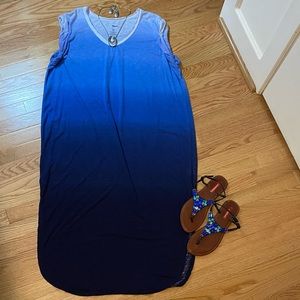 Sonoma XL v-neck maxi dress